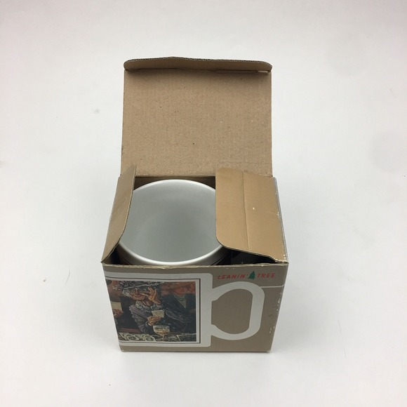 Leanin Tree Funny Remember When We Only Had One Chin Happy Birthday Mug Vtg - Picture 3 of 9